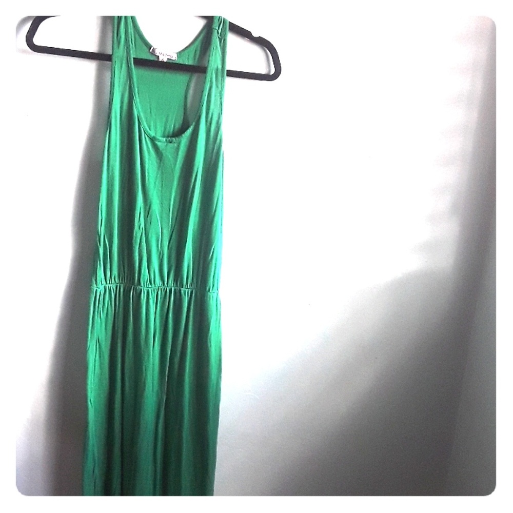 Basic Green maxi dress